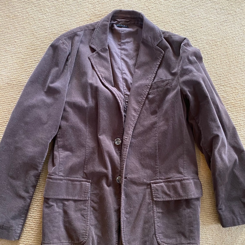 Sisley Italian Blazer Brown fine Corduroy